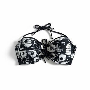 Shan Balconette floral bikini top